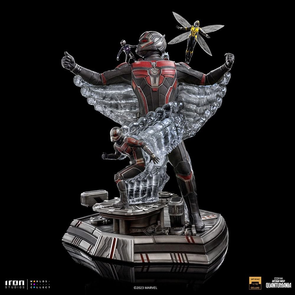 IRON STUDIOSフィギュア アントマン マーベル アベンジャーズ Amazon.com: Iron Studios Collectible Statue Ant-Man and The Wasp
