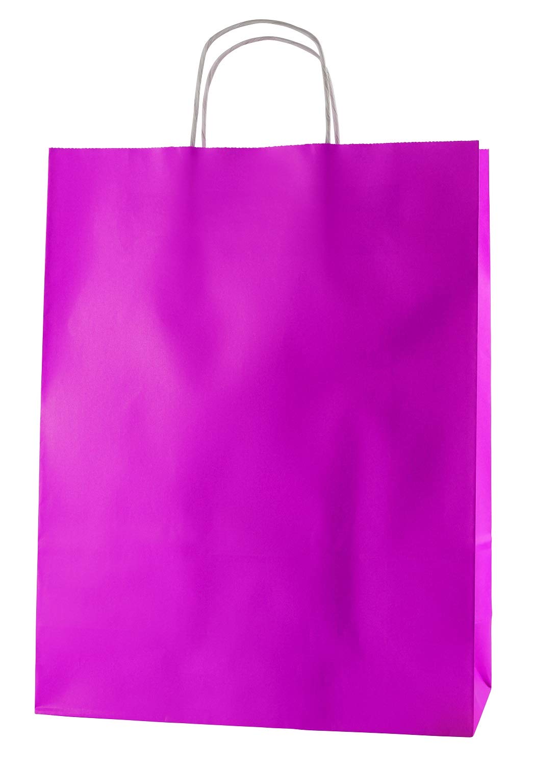 Thepaperbagstore 25 Grey Large Paper Bags With Handles, 32x12x41cm, Colourful Paper Gift Bags for Adults and Kids - Image 2