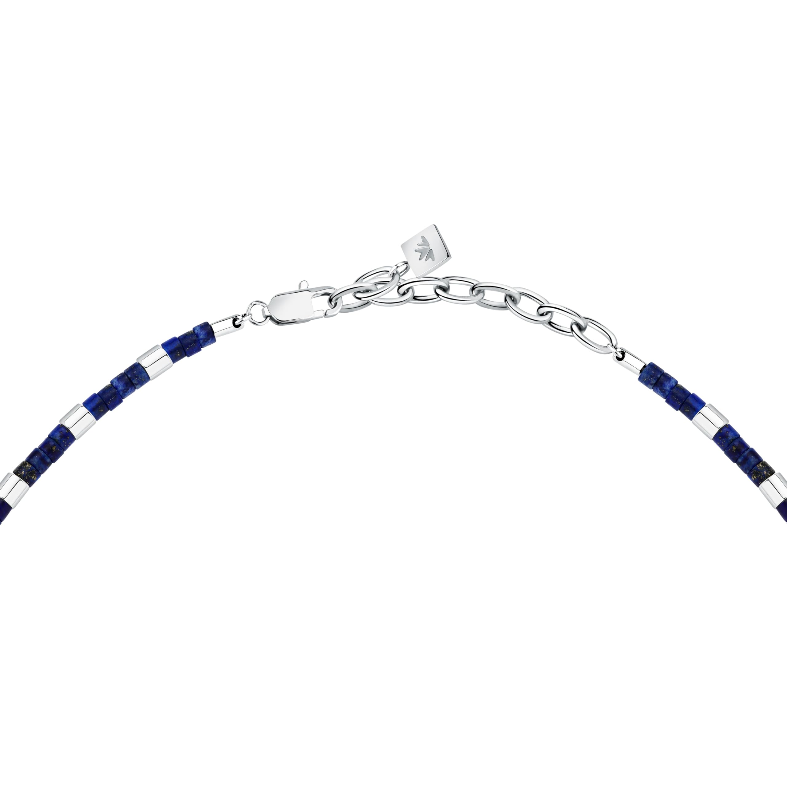 Morellato Collana Uomo in Acciaio, Lapislazzuli, Colezione Pietre - S1729