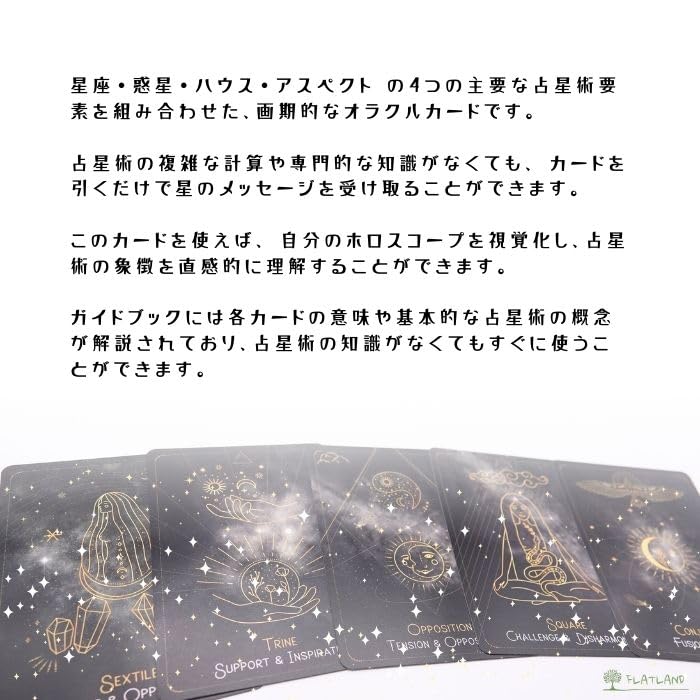 Amazon.co.jp: 【日本語解説書付き】アストロ カード Astro Cards