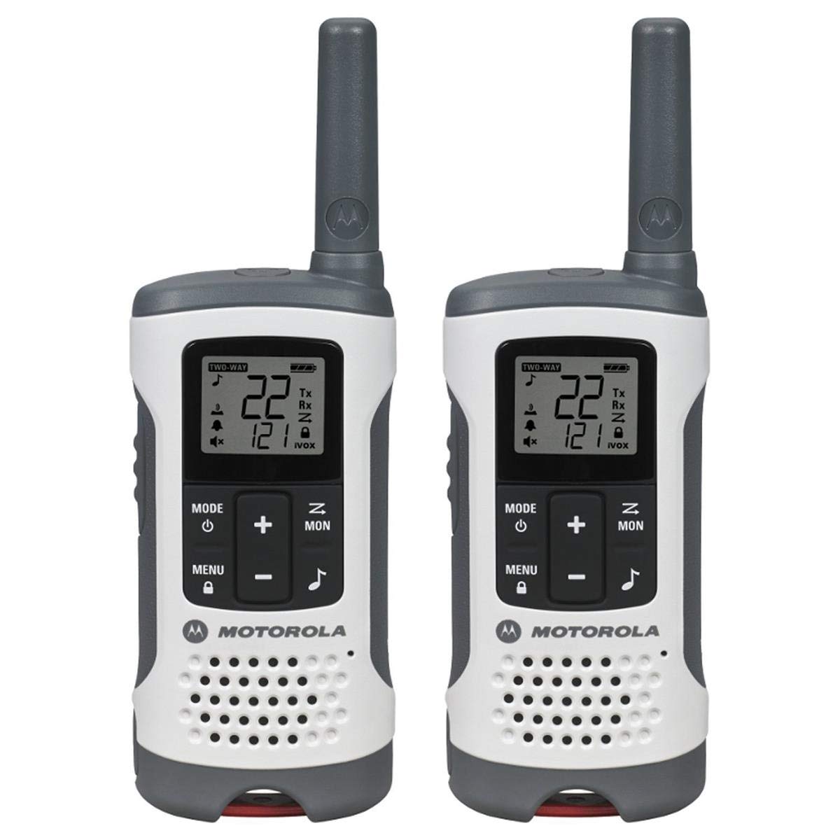 Photo 1 of motorola 2-Way Radio, 2-Pack, 25Mi, White