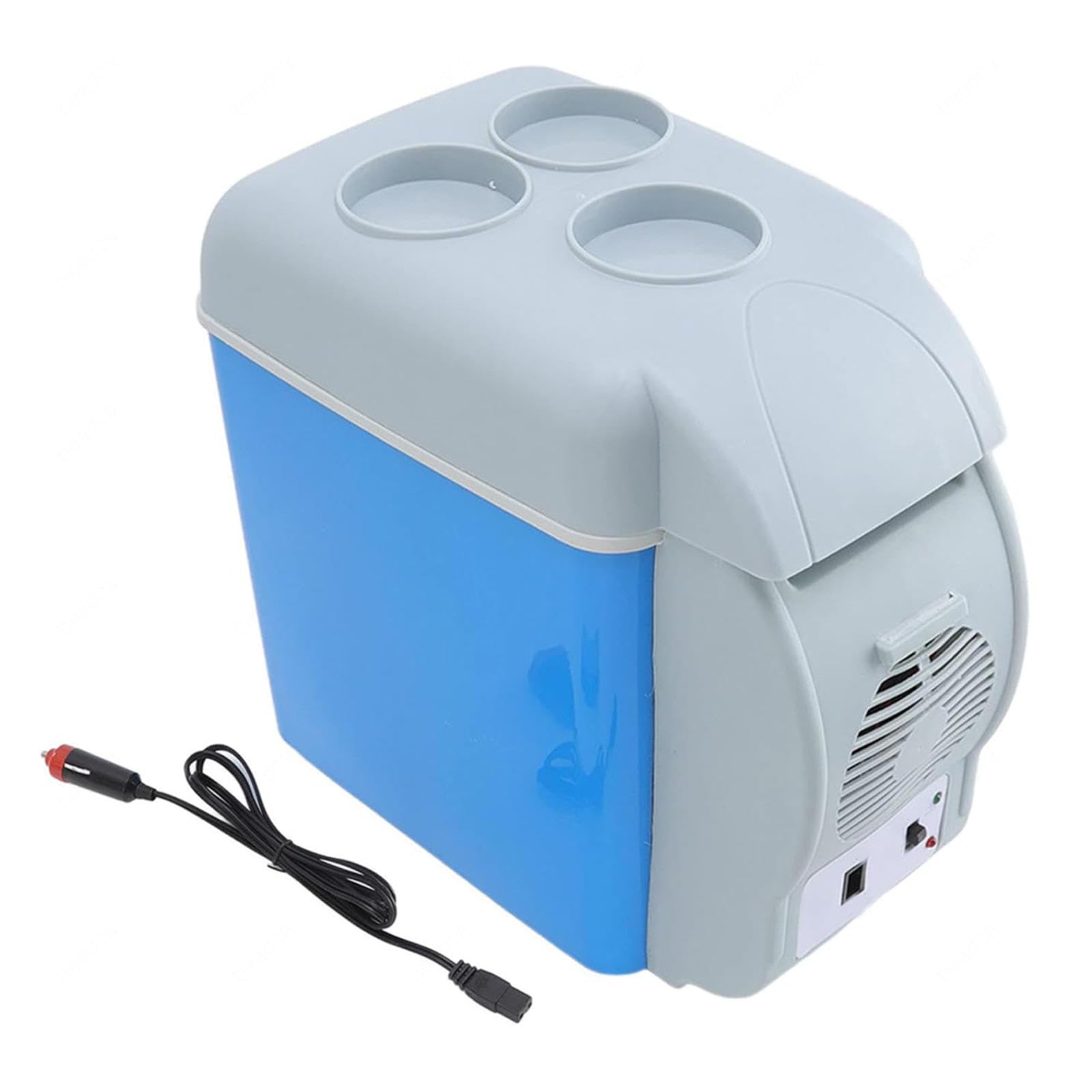 Wizvox Nevera Electrica Portatil, 7.5l,Coche 12v,Bajo Ruido Nevera PequeñA, Con FuncióN De Enfriamiento Y CalefaccióN Neverita, Regalos Geniales Para El Coche