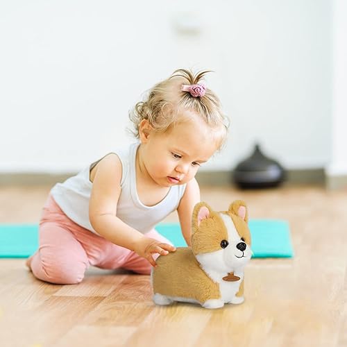 Miniatura 4 de Juguete de peluche, muñeco de almohada de peluche, cojín suave y esponjoso para abrazar, bonito regalo para cada edad y ocasión (Corgi)