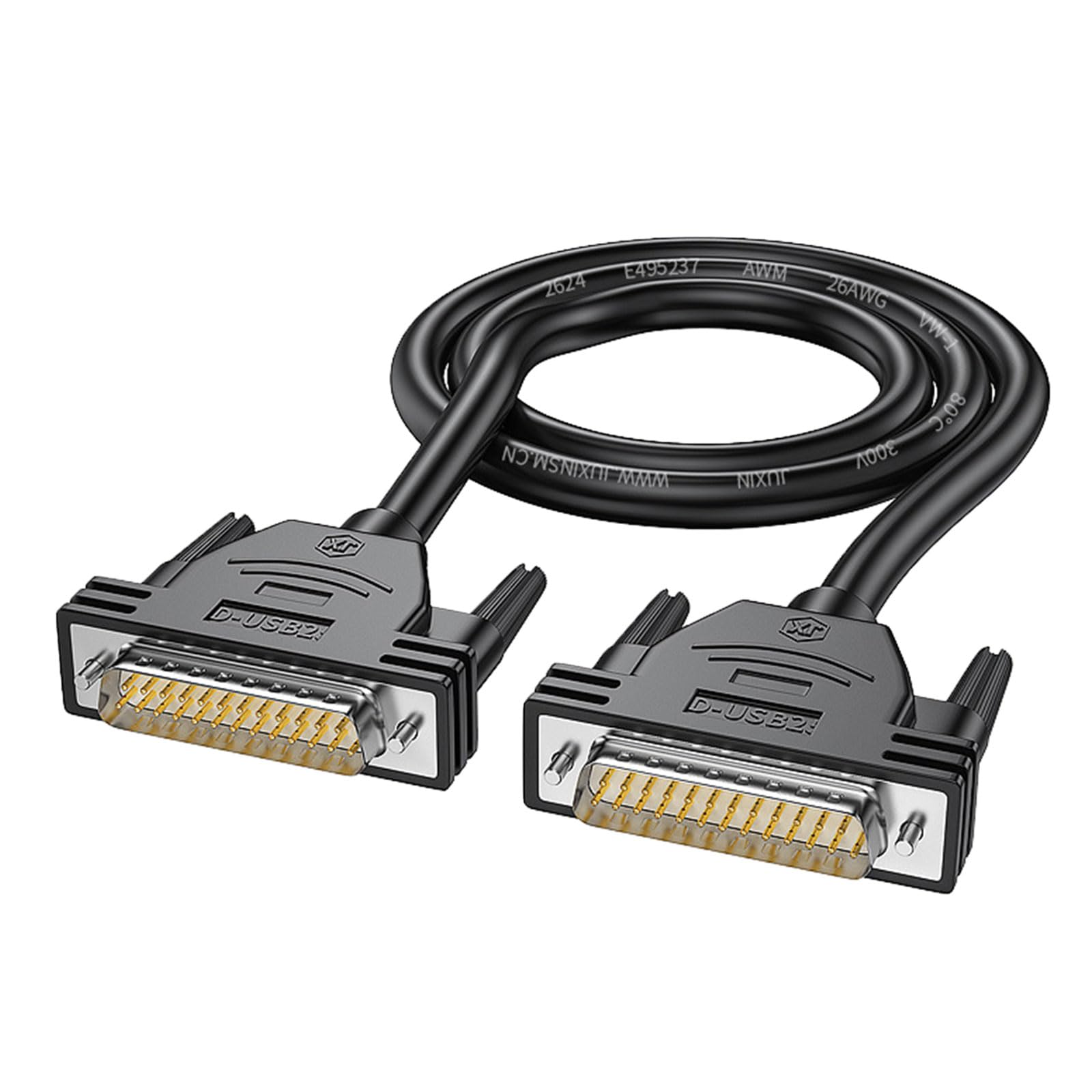 Cavo di prolunga DB25 lungo 50 cm-10 m per computer e stampanti 26AWG D-SUB 25Pin connettori linea cavo