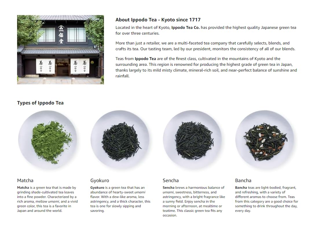 Ippodo Tea - KANZA Matcha 20g - The Highest Grade Matcha For Koicha Usucha Rich - Kyoto Since — view 8