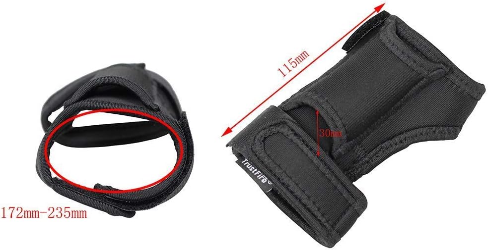 Tactical Wrist Flashlight Holster,Compact Diving Torch Arm Mount Holder Adjustable for 25-30mm Flashlight Hunting Underwater