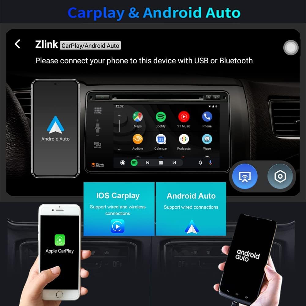 Android Auto Radio Für Honda HRV 2016-2020 – 9 Zoll Touchscreen, Android 13, 6GB RAM, 128GB ROM, Mit CarPlay & WLAN