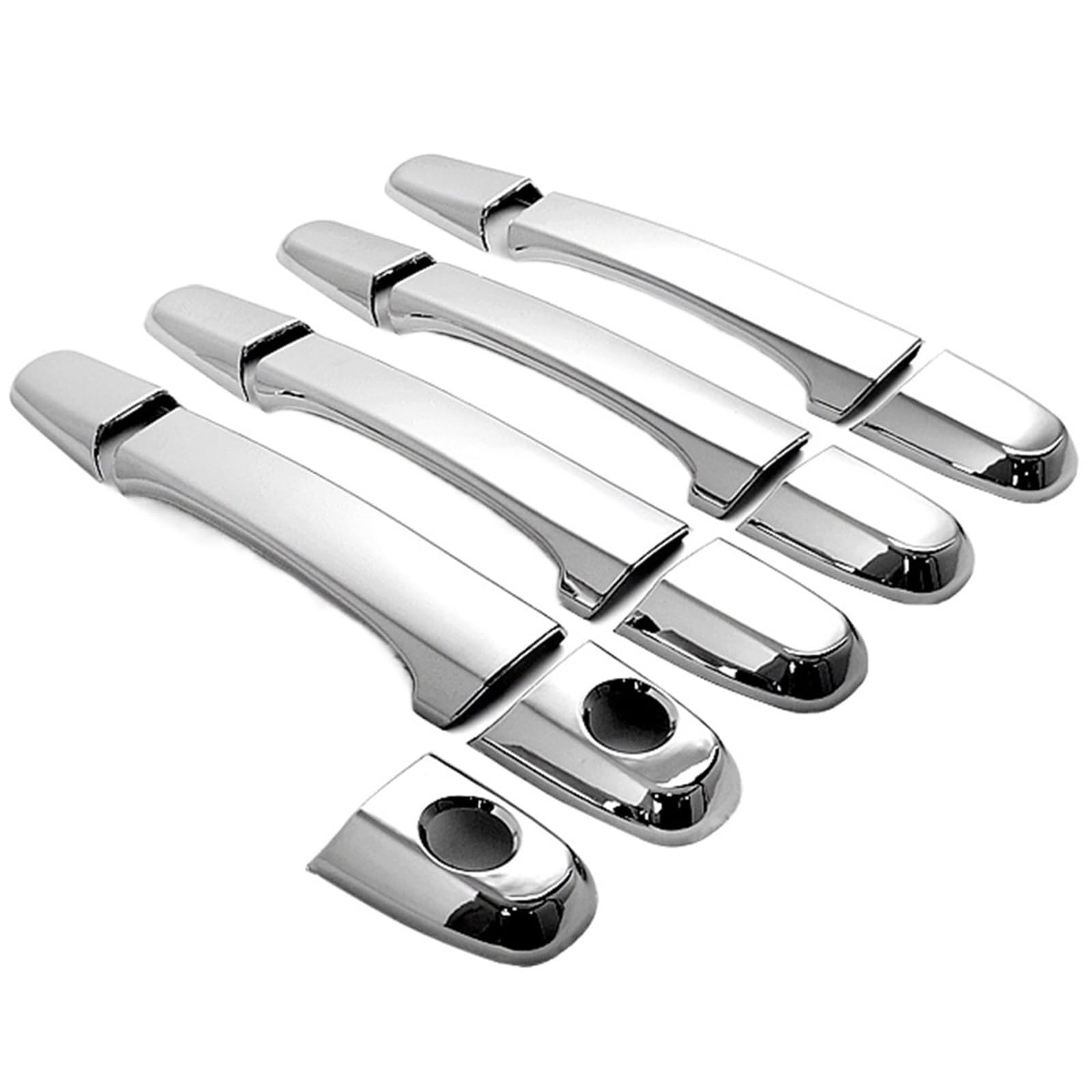 Drezzo One Color Car Exterior Door Handle For Runmade 13Pcs/Set Chrome Door Handle Trim Cover For Lexus Is200 Rx300 Is300 For Toyota For Harrier 1St Generation Car Styling