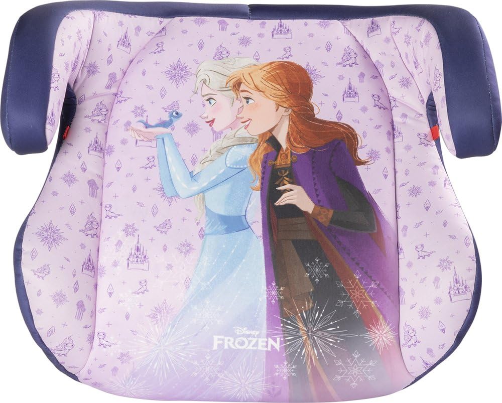 Fotelik dziecięcy z oparciem samochodowym ISOFIX Disney Frozen i-Size ECE R129, Wzrost dziecka 125-150 cm, 22-36 kg, 6-12 lat, grupa 3, łatwy do przenoszenia - zdejmowany i zmywalny