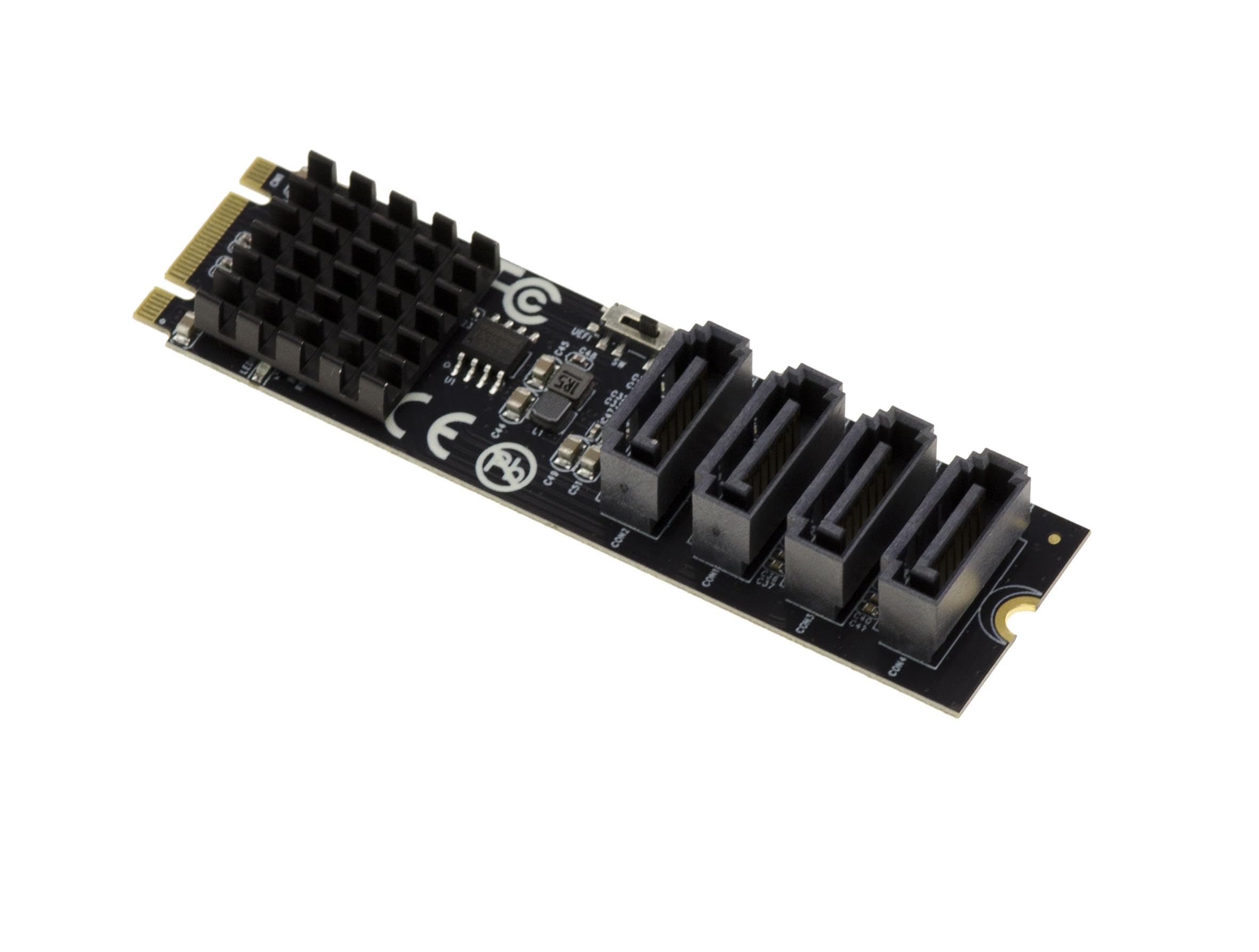 KALEA-INFORMATIQUE Carte M.2 4 Ports SATA Raid Marvell 88SE9236