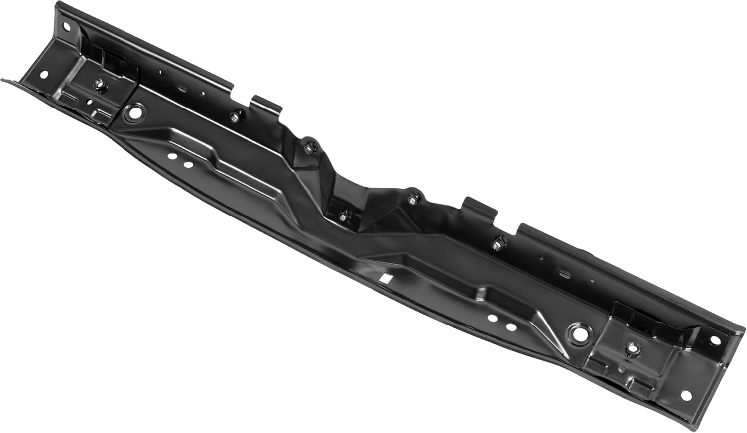 ALMULOO Radiator Support Compatible with 2009-2013 Corolla Japan Built 2014-2019 Toyota Corolla Replacement for TO1225415 5320502210 Upper Radiator Tie Bar Black Steel