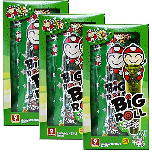 Algues grillées Big Roll rouleau de snack de la mer boîte classique pour cuisine asiatique