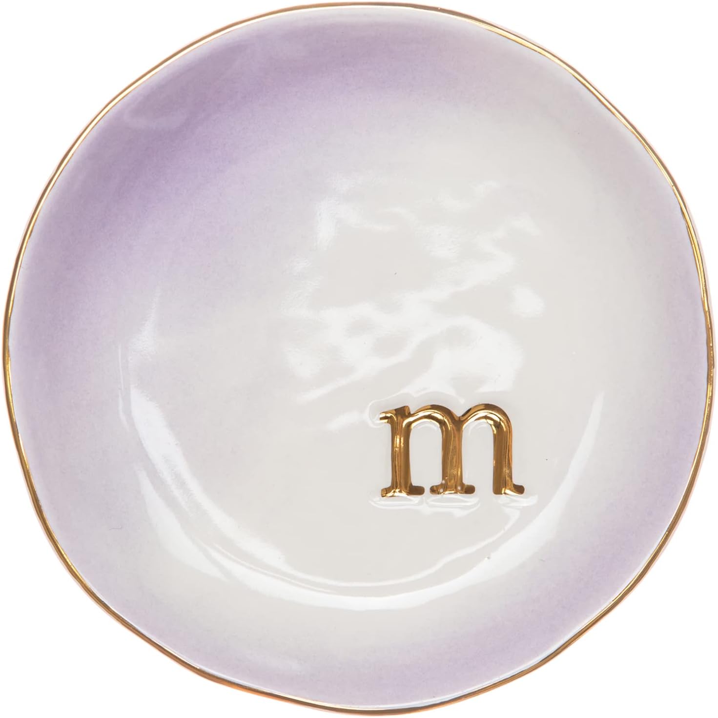 COLLECTIVE HOME - Ceramic Jewelry Tray, Decorative Trinket Dish for Rings Earrings Necklaces Bracelet Watch Keys, Birthday Mother's Day Christmas Gift for Women, 4.75", Colored Surface (M) - Image 3