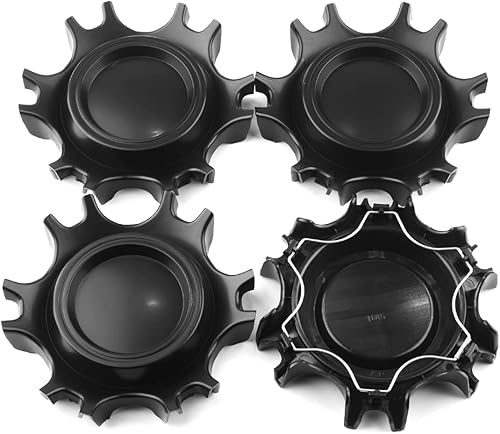 Tacoma - Tapacubos centrales de rueda de 5.433 in5.43 pulgadas para tapones centrales PT946-35200-02 Paquete de 4 fundas centrales de repuesto