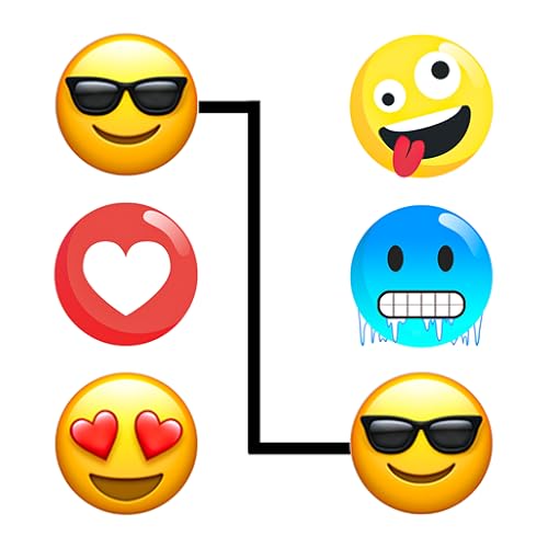 Connect Emoji Merge Puzzle Game - Emoji Connect Match Master Relaxing Game Connect Em All - Connect and Link Emoji Puzzle Game 3D