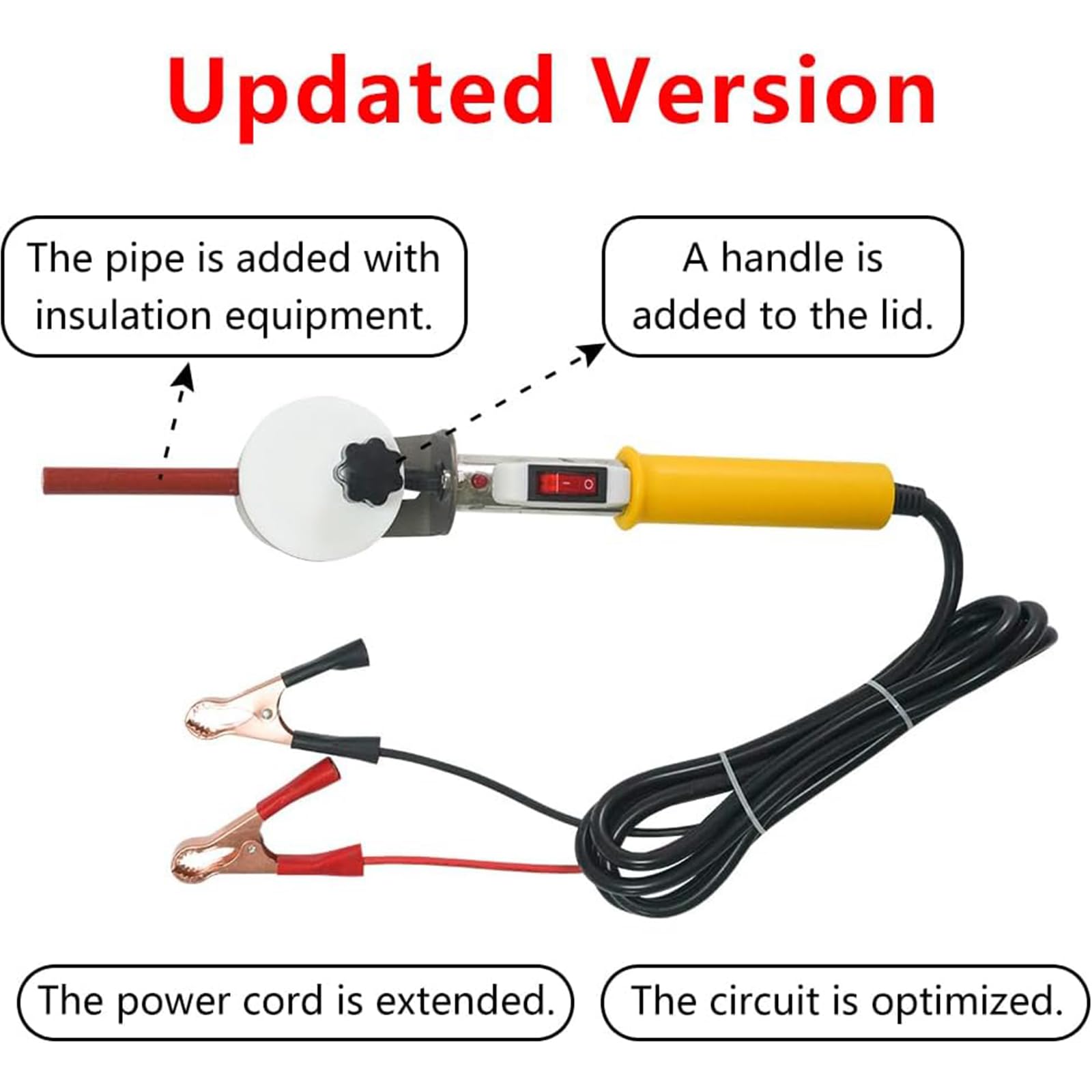Vaporizzatore bianco conveniente dell'acido ossalico del propano dell'evaporatore dell'acido ossalico del propano della soluzione per l'attrezzatura di apicoltura dei custodi delle api