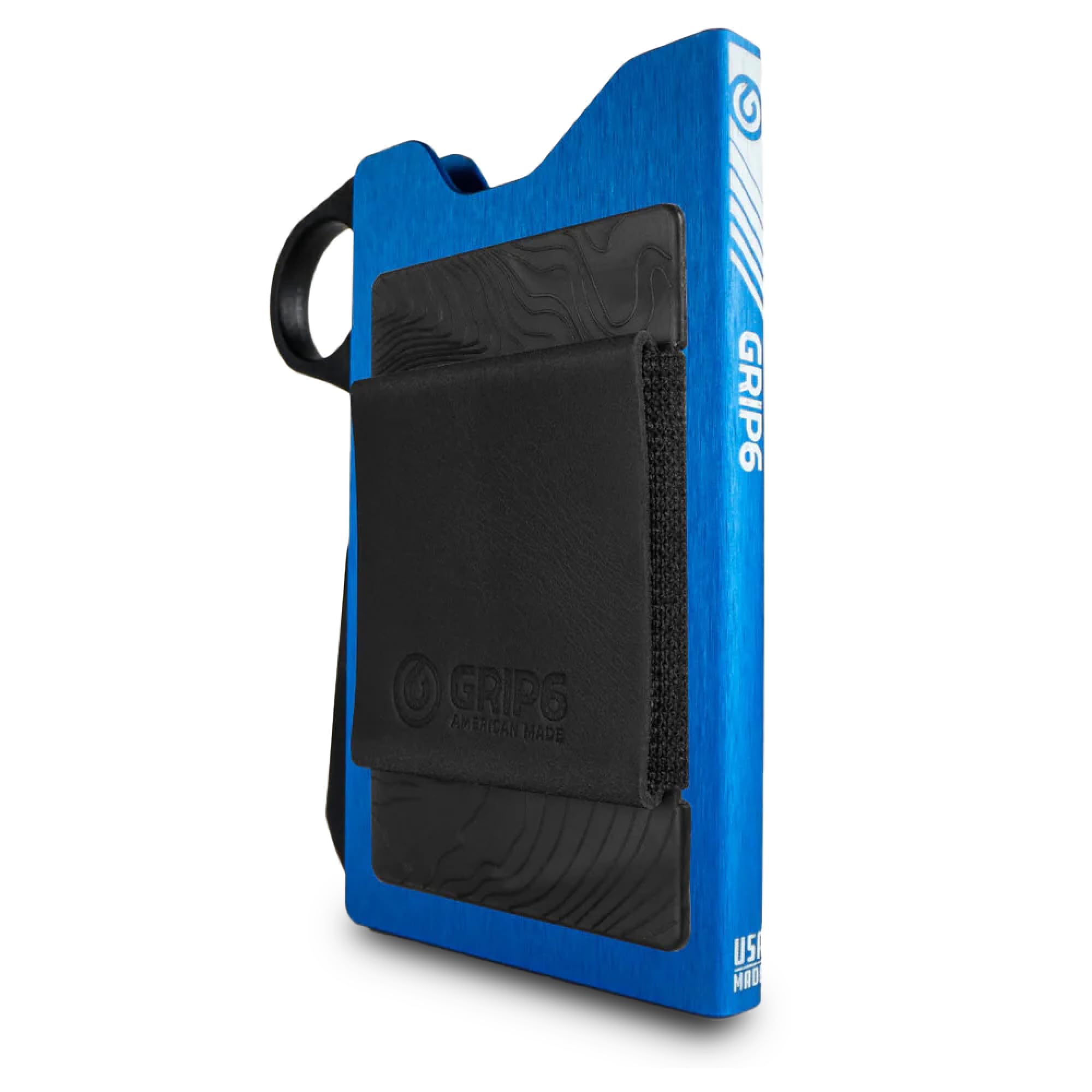 GRIP6 Slim Wallet for Men and Women – Minimalist Wallet with RFID-Blocking Technology – Compact Credit Card Holder for Men – Aluminum Body – Made in