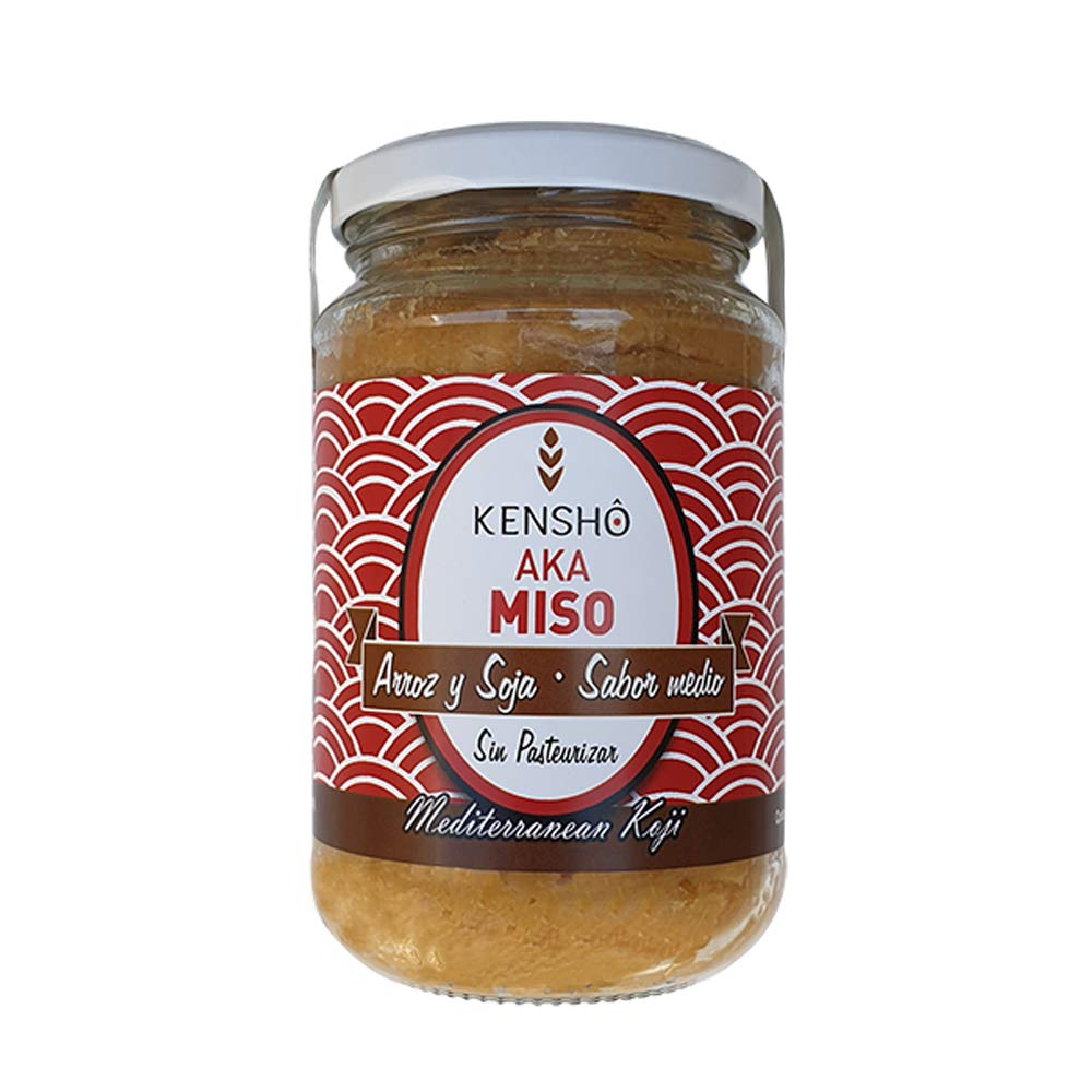 Kensho | Pack de 3 misos: Miso de Garbanzo y Arroz, Shio Koji y Aka Miso | Elaborados con Arroz Ecológico del Delta del Ebro