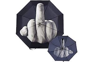 Funny Middle Finger Umbrella Creative Gift for Man/Woman