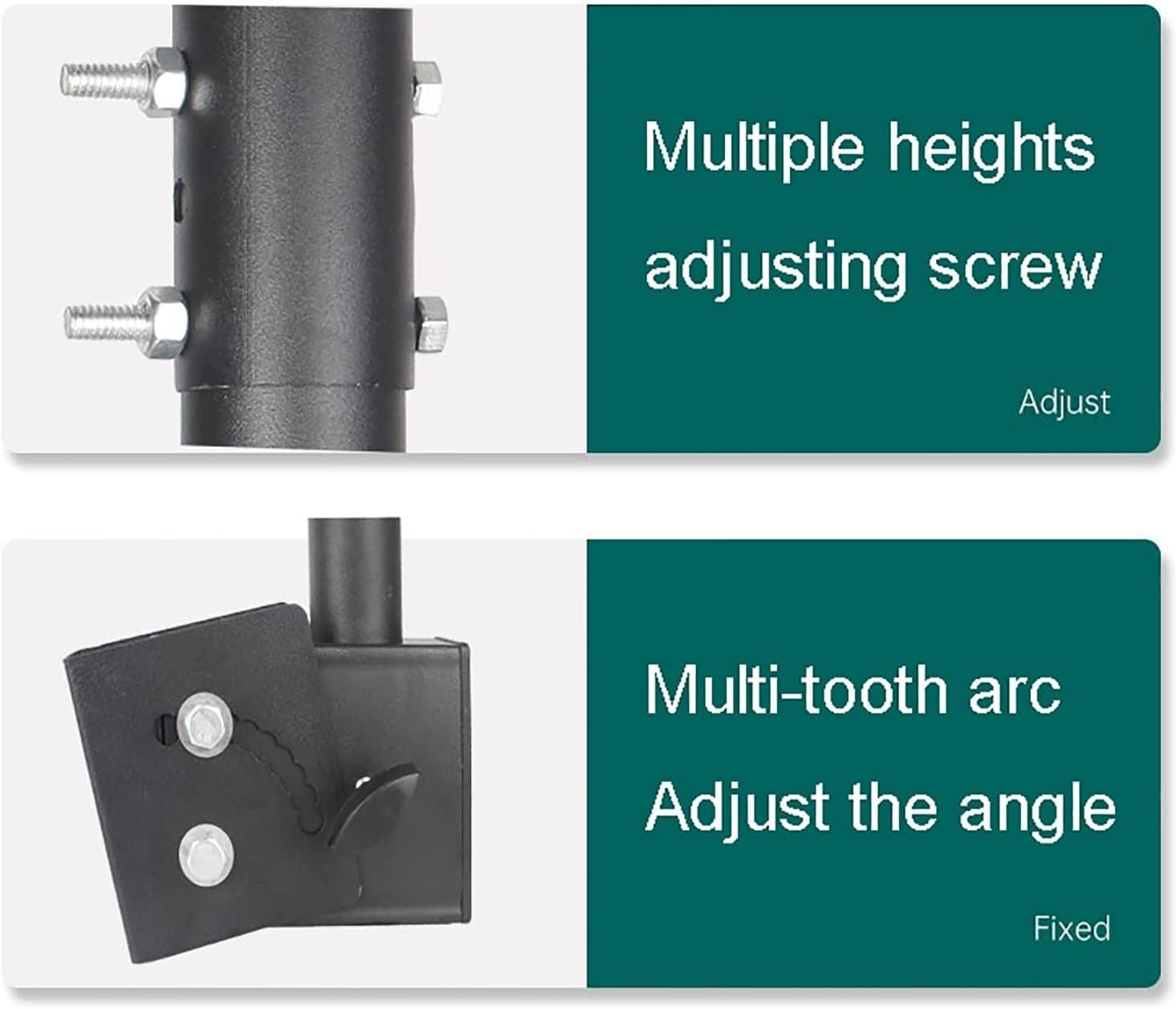 Soporte de techo para TV, soporte de pared ajustable para TV, montaje en techos planos o techos inclinados, se adapta a televisores de perfil bajo de 60 a 100 pulgadas, soporte de TV VESA de 900 x 600