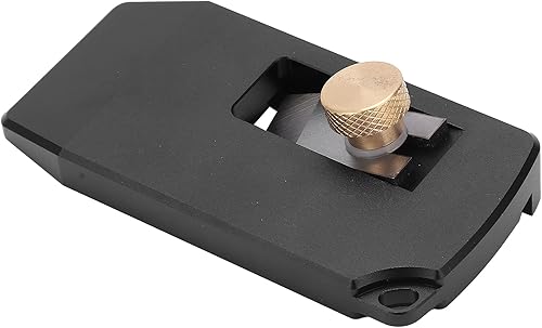 Miniatura 4 de Recortadora manual, cepilladora de madera ajustable para carpintería con cuchilla de acero de alta dureza, raspador de rebabas de chaflán para chapa