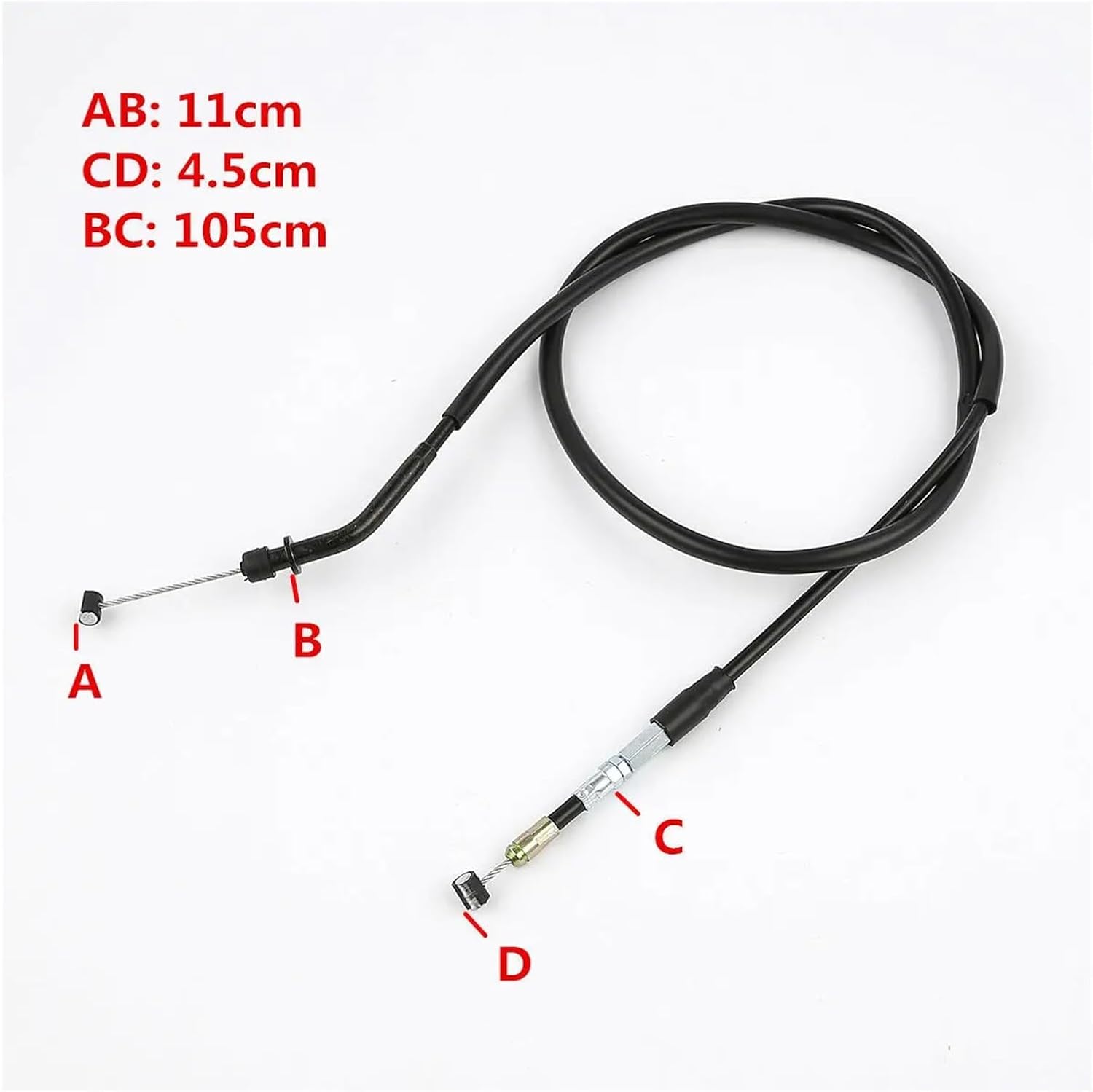 Motorcycle Clutch Cable Compatible WR450F Wrf 450 2007-2012 2011 2010 2009 2008