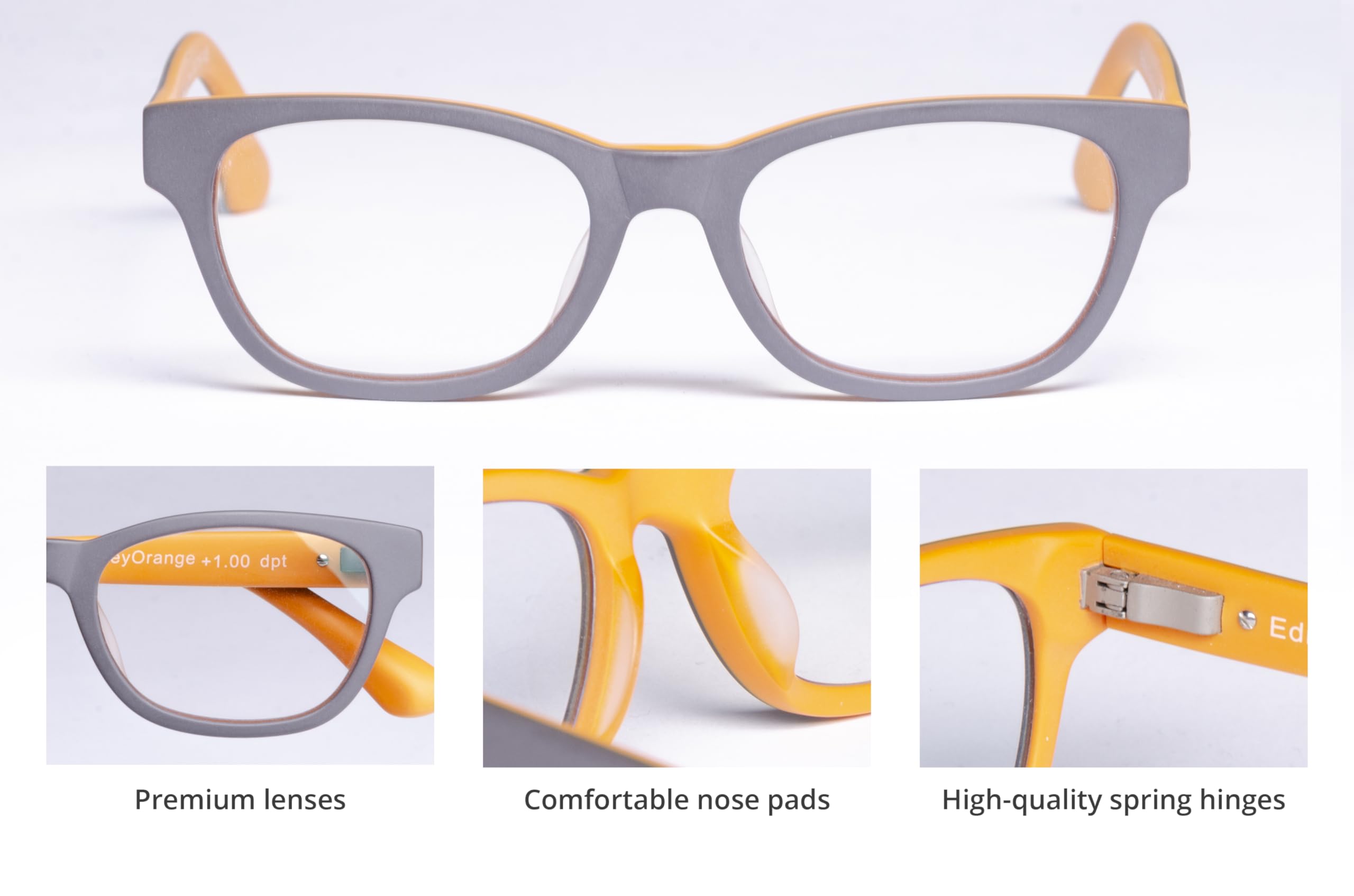 Edison & King Lunettes de lecture »Endless« avec verres Premium