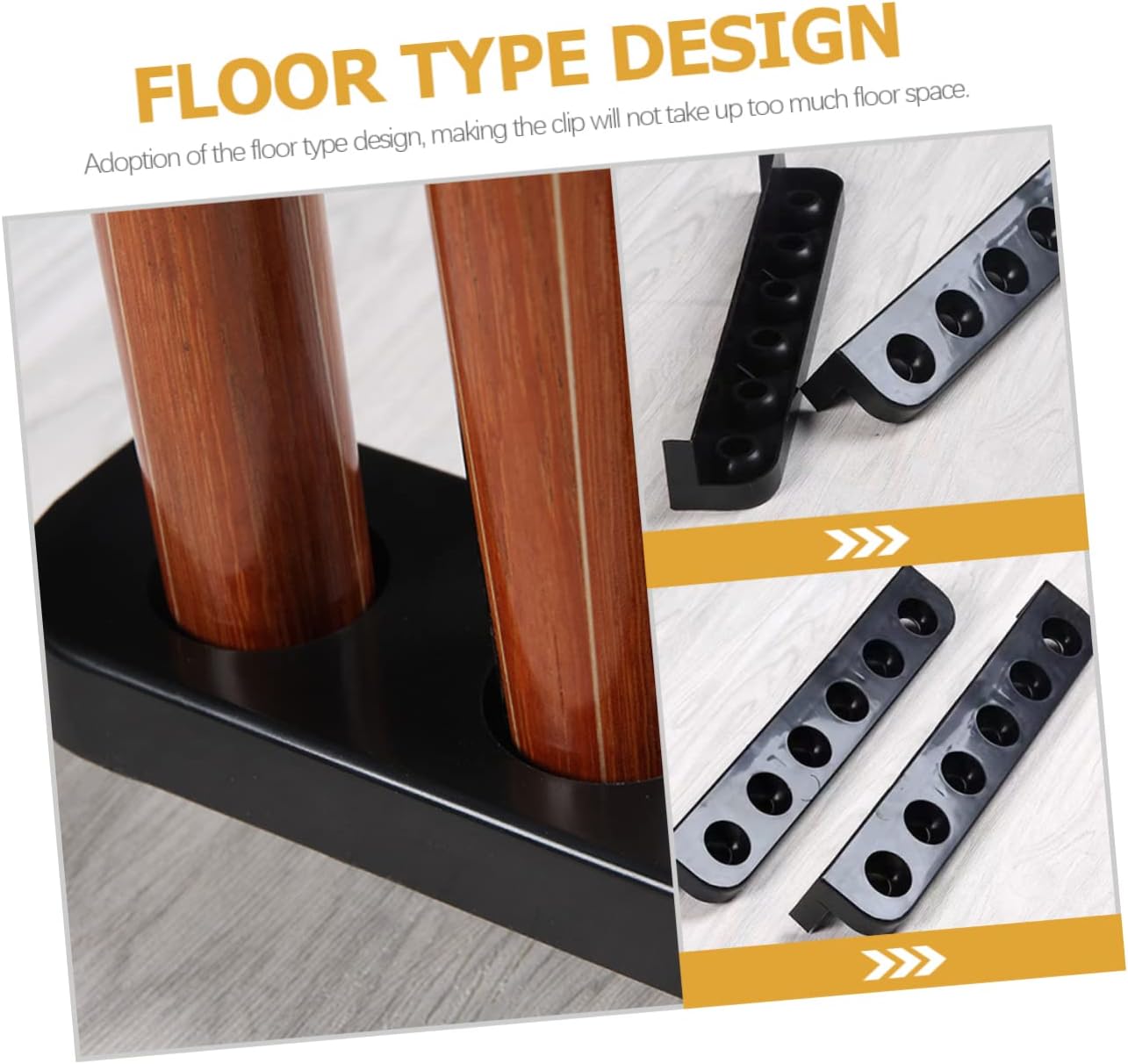 Pool Cue Accessories Billiard Cue Rack Floor Type Pole Holder for Break