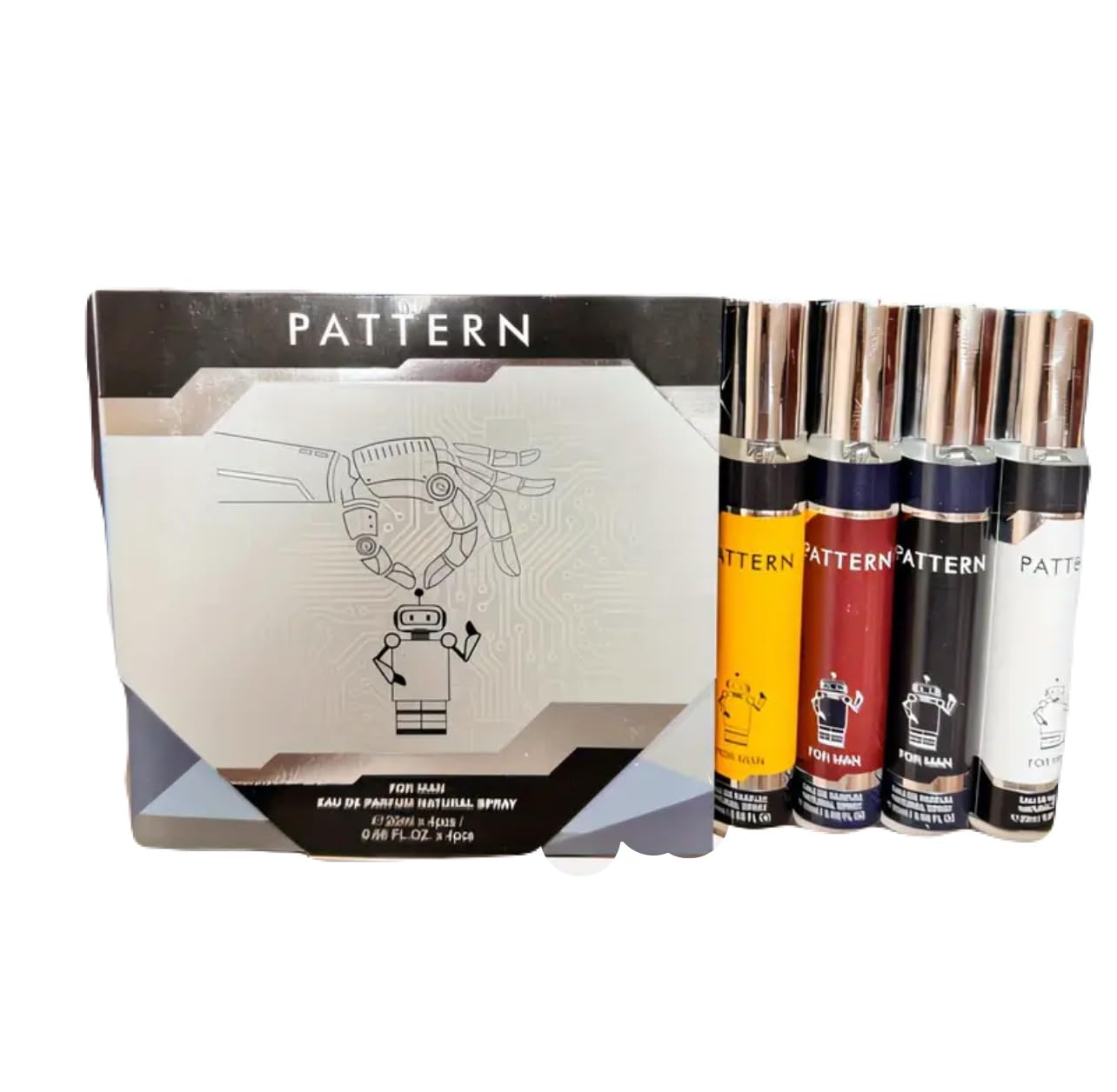 Mystical Perfume Collection Gift Set, 4 Fragrances, earthy floral scents (4pc)