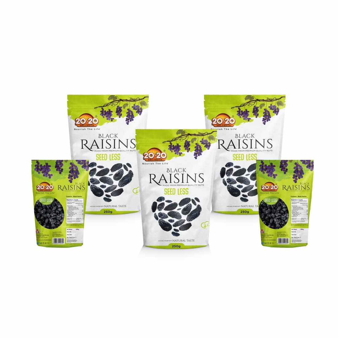 See full amazon price history chart for 20-20 Dry Fruits Afghani Black Raisins seedless 1.25 kg (250 * 5) | Kali Kishmish | Kala Manuka Dry Fruit | Kali Draksh| Pack of 5 20-20 Dry Fruits Afghani Black Raisins seedless 1.25 kg (250 * 5) | Kali Kishmish | Kala Manuka Dry Fruit | Kali Draksh| Pack of 5 (B09Y1XY8M8) Amazon Price History, Amazon Price Tracker