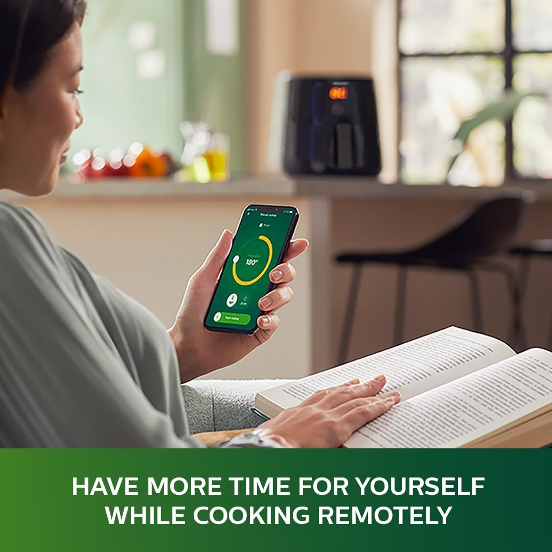 مقلاة هوائية اسينشال بتقنية الهواء السريع من فيليبس، 1.2 كيلوج... - view 2