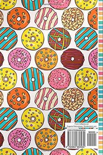 Checklisten-Buch: To Do Listen Planer | Ca. A5 Softcover | 70+ Seiten mit Titel, Datum & Register | Perfekt für Aufgaben zum Abhaken, Bucket Listen, Reiseplaner uvm. | Motiv „Bunte Donuts“