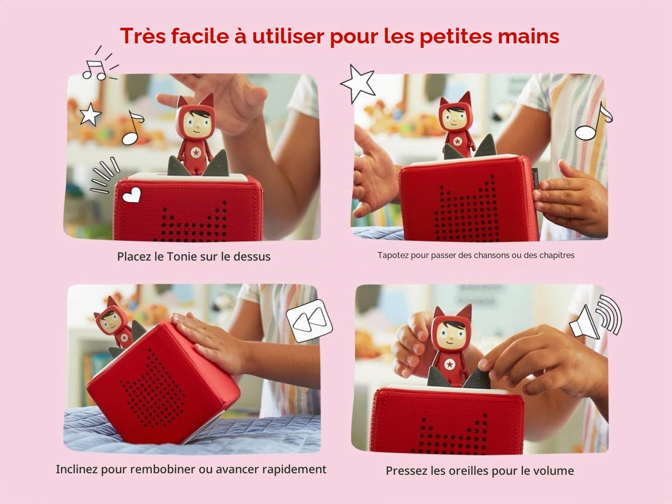 tonies Personnage audio pour Toniebox, Disney – La Reine des Neiges – Olaf, cadeaux pour enfants