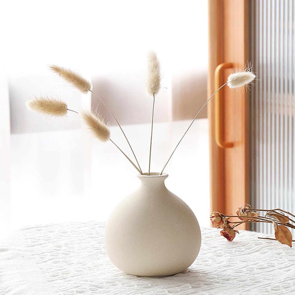 Amazon.co.jp: YJFFQ 花瓶 陶器 高さ10cm 一輪挿し 花びん ベース 10