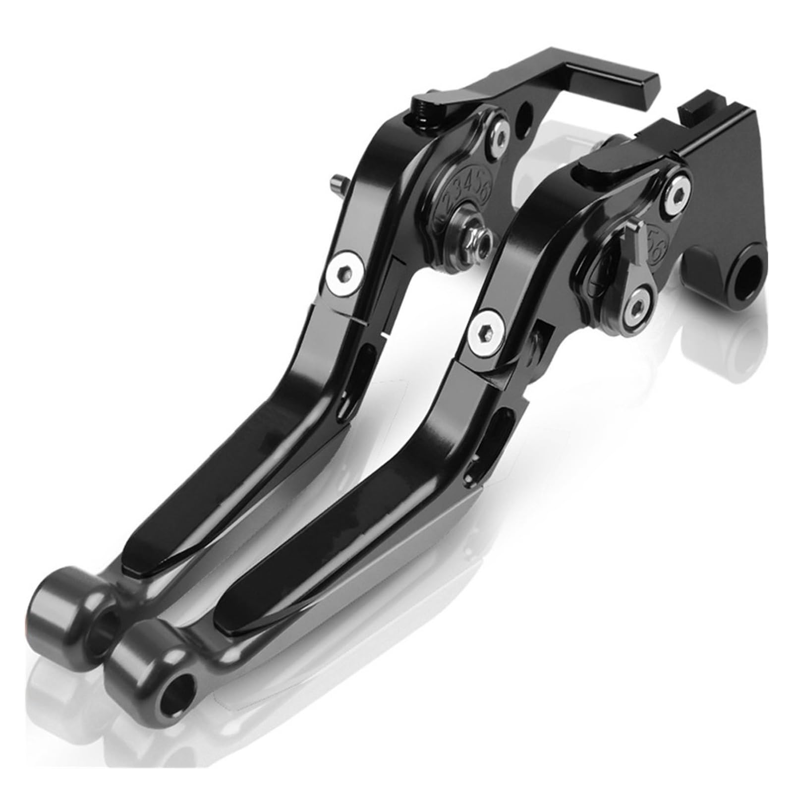 Pbqenxb Break and Clutch Levers for XT 660 2004-2017 2005 2006 2007 2008 2009 2010 2011 Motorcycle Adjustable Extendable Brake Clutch Levers Handle(F)