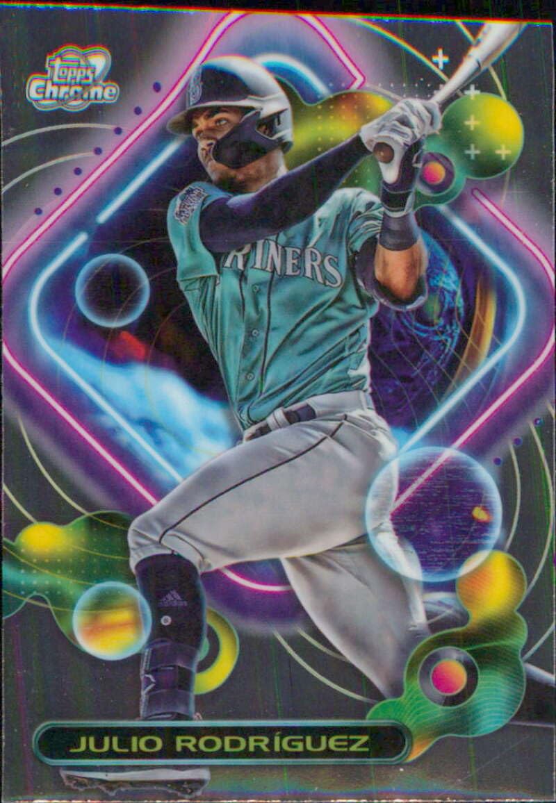 Amazon.com: 2023 Topps Cosmic Chrome #44 Julio Rodriguez Seattle