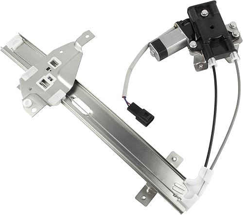 Miniatura 3 de BOXI 741-710 10321734 Elevalunas eléctrico trasero izquierdo del lado del conductor con motor de repuesto para Buick Century 1997-2005  Regal