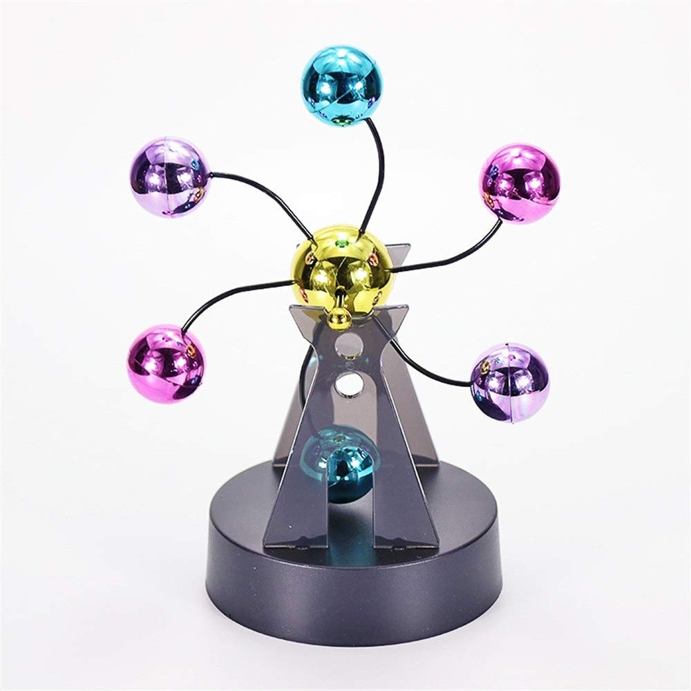 BaiXing Wind Wheels Permanent Instrument Color Ball Chaos Magnetic Suspension Home Decoration Living Room TV Cabinet Xuanguan Electromagnetic Decoration Home Decoration, TV Cabinet Decoration, Maglev