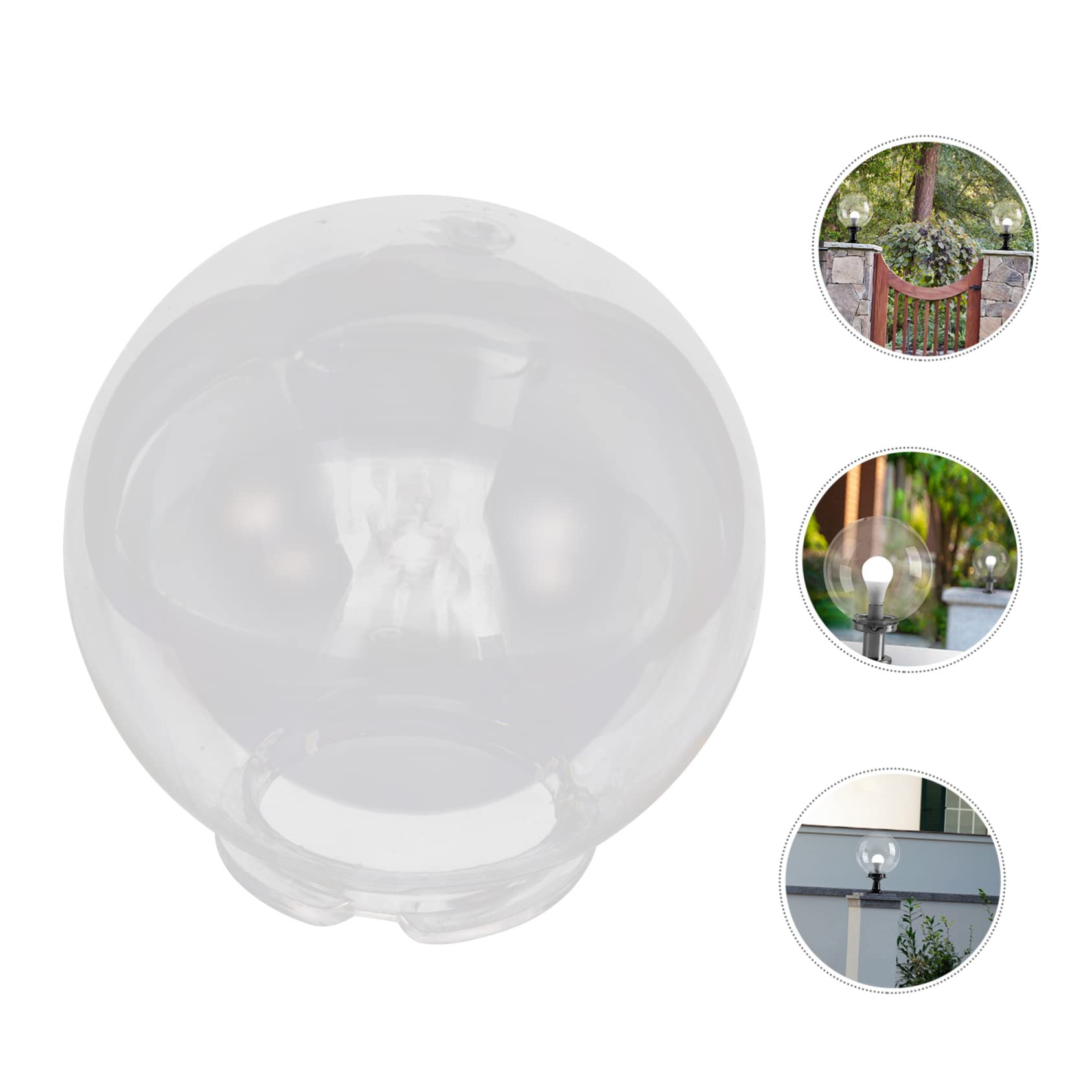 Lampada Da Giardino Industriale In Acciaio Inossidabile, Paralume Per Esterni Facile Da Pulire E Sostituire - Design Durevole