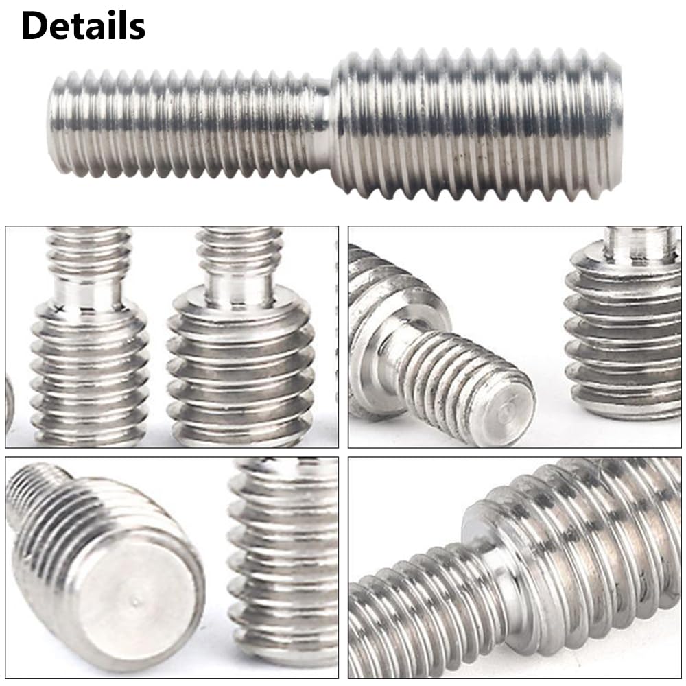 ORTAVA Gewindeadapter M10 Auf M6 - 10 Stück Edelstahl 303