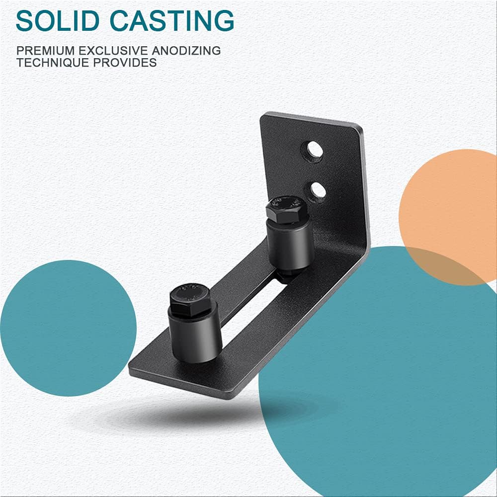 Flash Sale Buy 1 get 1 FREDBECK Sliding Barn Door Floor Guide,Wall Mount Powder Coated Adjustable Barn Door Bottom Guide, Black, Super Smoothly and Quietly, Easy to Install,Flush to Floor 🔥 Crazy Deals FREDBECK Sliding Barn Door Floor Guide,Wall Mount Powder Coated Adjustable Barn Door Bottom Guide, Black, Super Smoothly and Quietly, Easy to Install,Flush to Floor