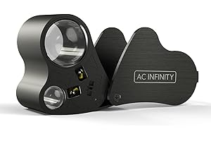 AC Infinity Pocket Magnifying Glass with LED Light
