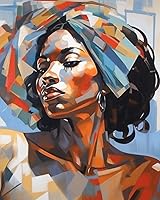 Vista 18 de Graffiti - Kit de pintura de retrato por números, 16 x 20 pulgadas, lienzo de pintura al óleo para niños, estudiantes, adultos principiantes