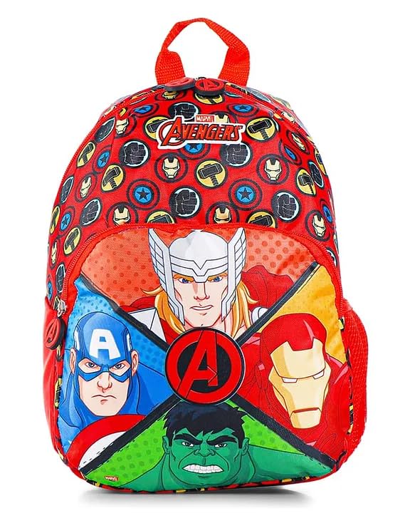 STRIDERS Avengers 13-Inch Kids School Bag with Zippered Compartments for Boys and Girls (2 yr to 4 yr) Kids STRIDERS Avengers 13-Inch Kids School Bag with Zippered Compartments for Boys and Girls (2 yr to 4 yr) Kids
