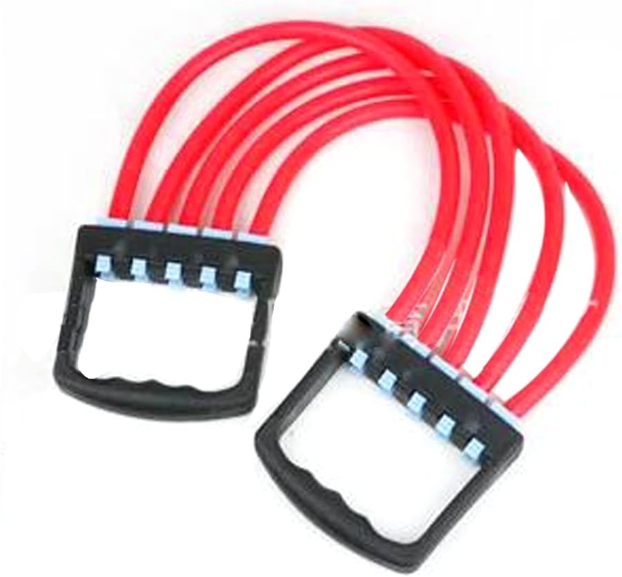 Shoppingeasymart Gym Adjustable 5-spring Rubber Chest Expander Pull Stretcher Muscle Training