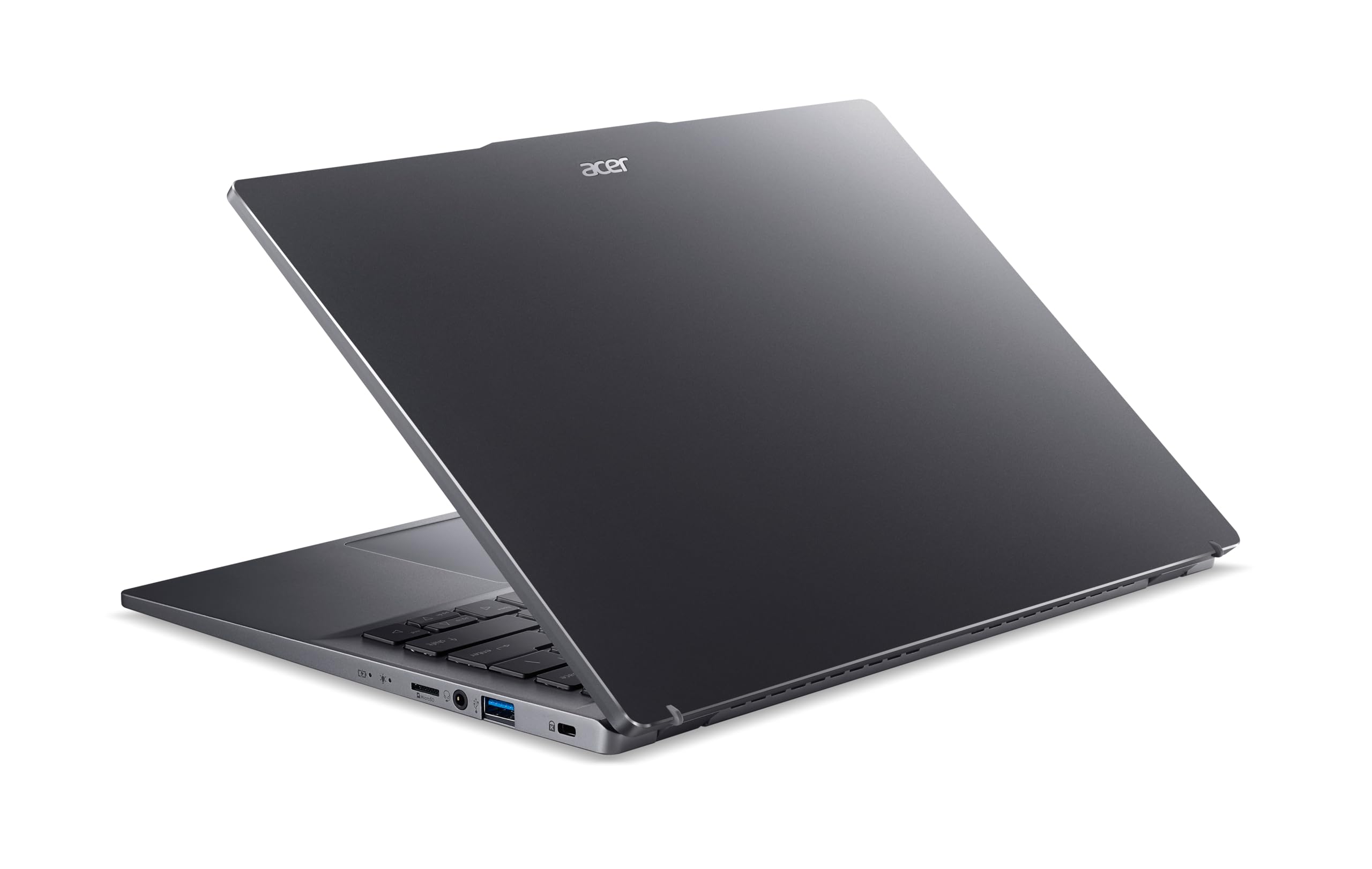 acer Swift Go 14 OLED (SFG14-63-R81N) Ultrathin/laptop, wyświetlacz 14" WQ2.8K OLED, AMD Ryzen 7 8845HS, 32 GB RAM, 1 TB SSD, grafika AMD Radeon, Windows 11, klawiatura QWERTZ, kolor szary