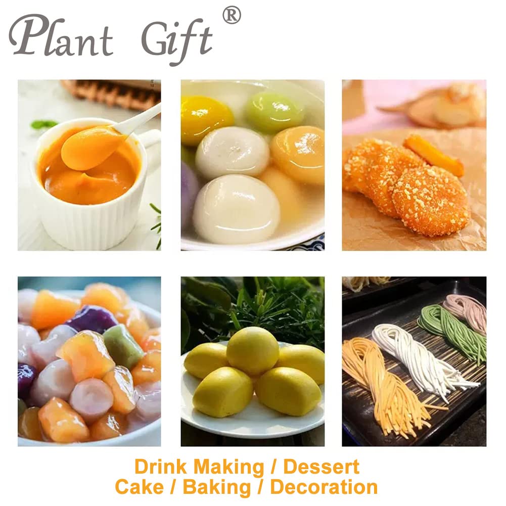 Plant Gift 100% Pure Pumpkin Powder 南瓜粉 Pasto naturale in polvere, ottimo sapore per bevande, frullato, yogurt, cottura, biscotti, torte e bevande, polvere non OGm 100G/3.25oz