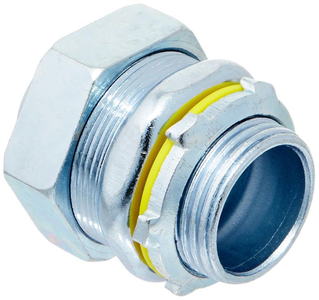 Conector Hubbell-Raco 3404-8 metálico de alta resistencia para proyectos de ingeniería industrial