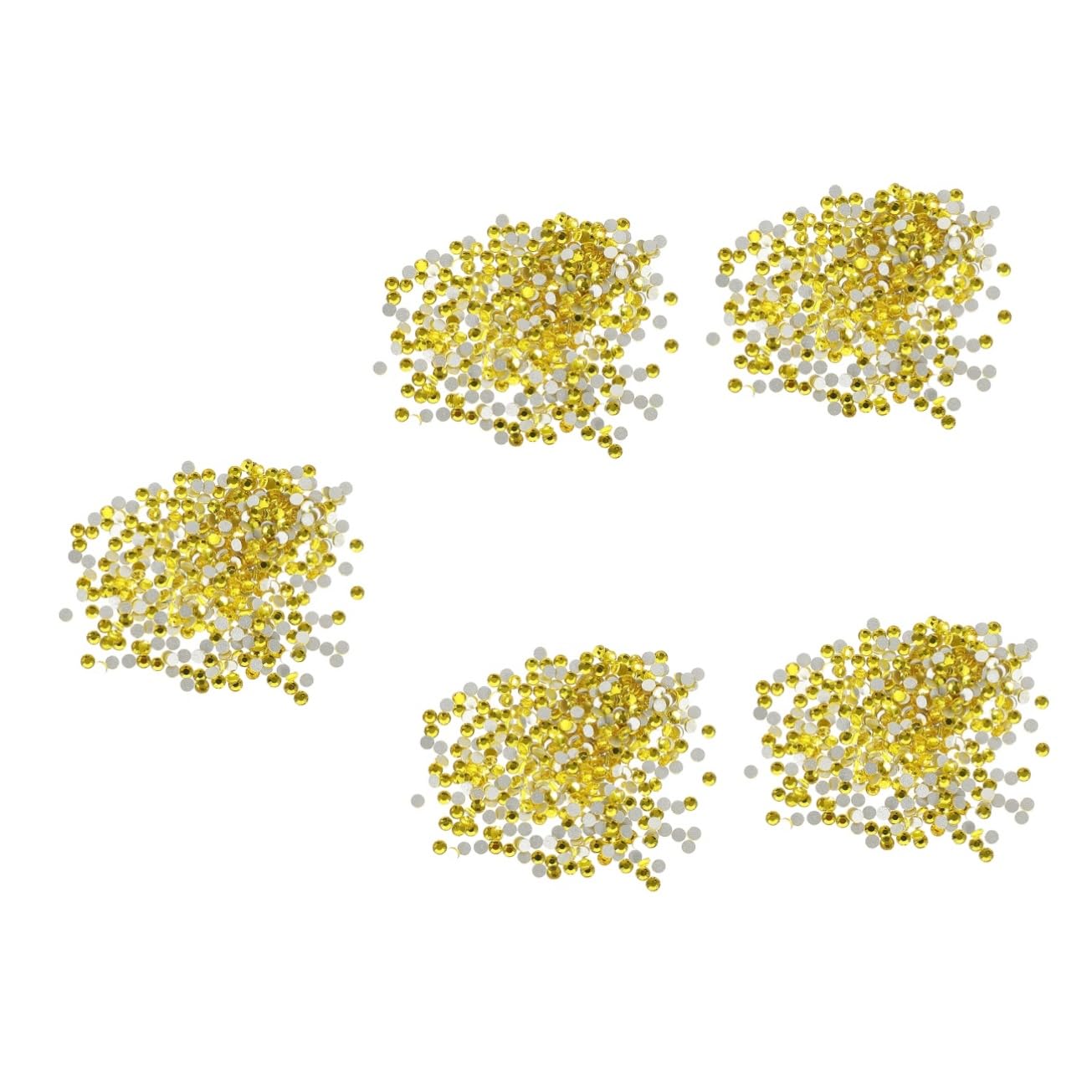 VILLCASE 14400pezzi Strass Unghie Gemme Piatte Per Nail Art Decorazioni Per Unghie Acryliche Sicure e Durevoli Effetto Dazzling Per Manicure Professionale e Fai Te