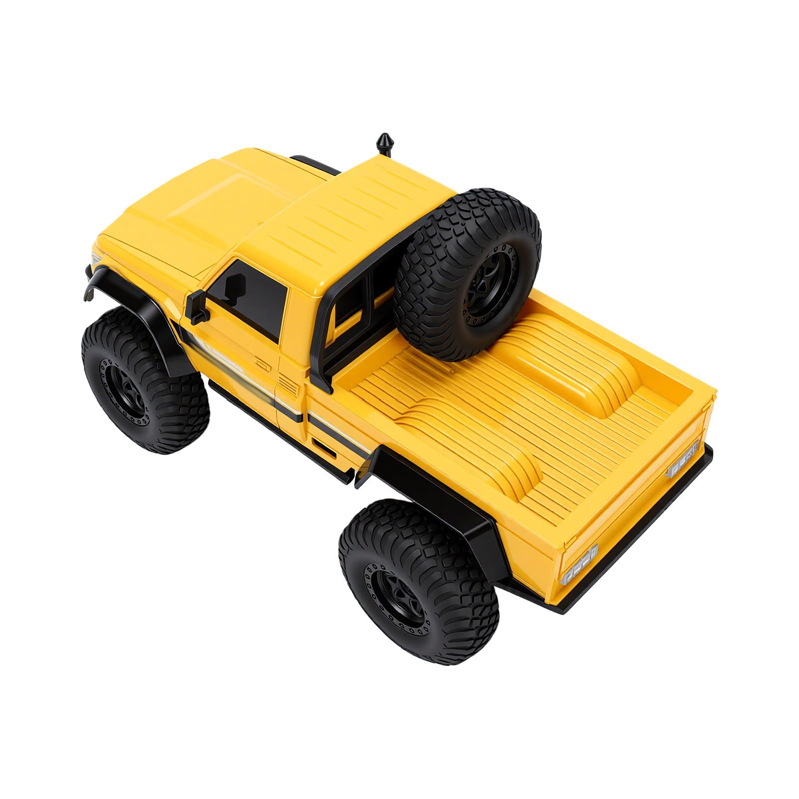 Camion RC 1/20, 4WD Fuoristrada Ad Alta Velocità con Luce LED, for Corsa All’Aperto Regalo